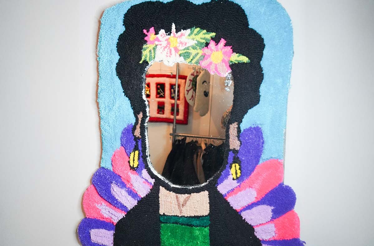 Tufting Workshop Frankfurt (Spiegel)