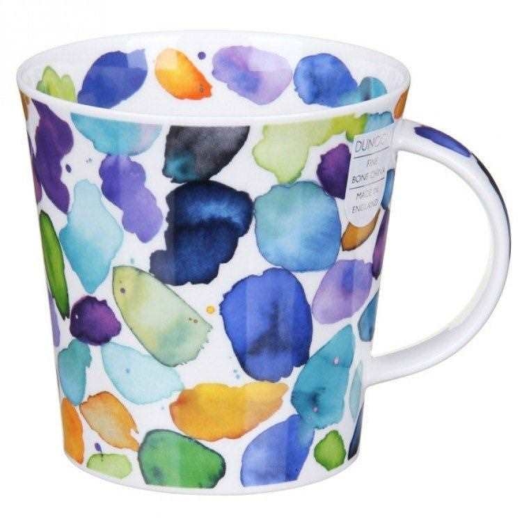 Dunoon Becher Cairngorm Blobs blau