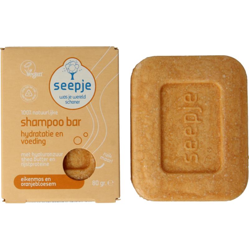 Seepje Shampoo Bar Eikenmos en Oranjebloesem (80 gr)