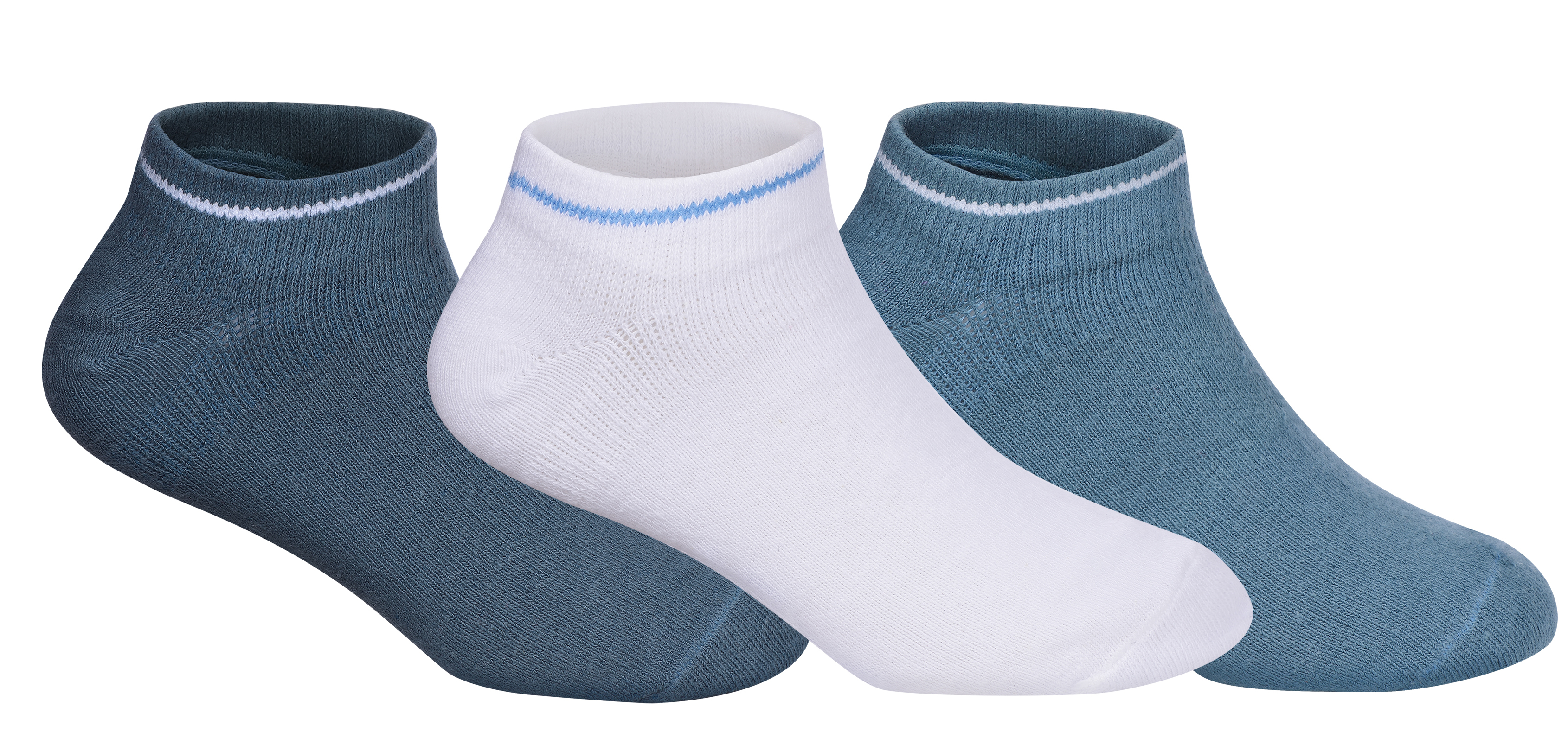 Sogn Ankelsokk Jr 3pk White/Tapestry/Stargazer
