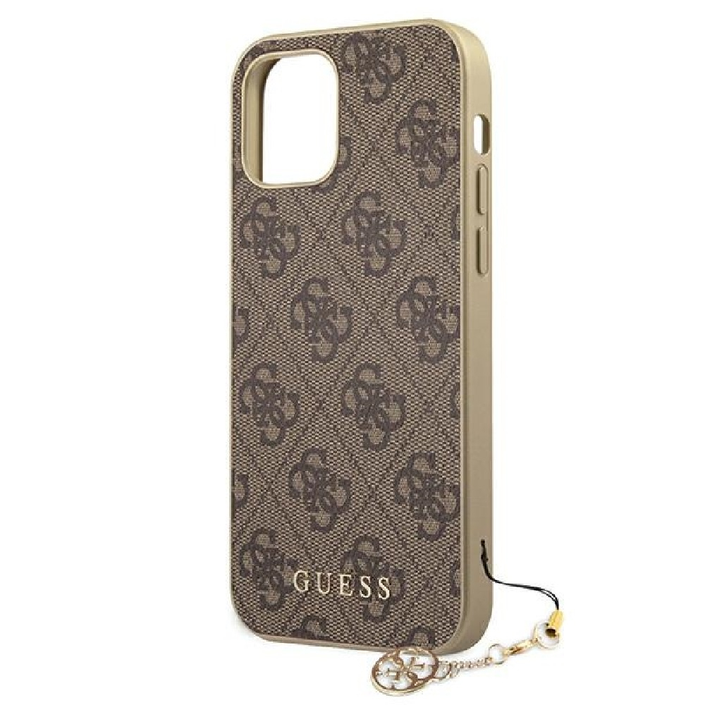 iPhone 13 Pro Charms Hardcase Hülle (GUHCP13LGF4GBR) - Braun