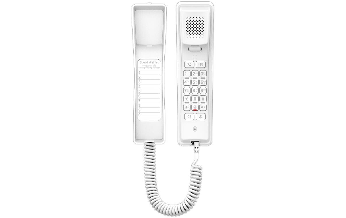Wand-/Tischtelefon H2U WeissFanvil H2U Kompaktes IP-Telefon