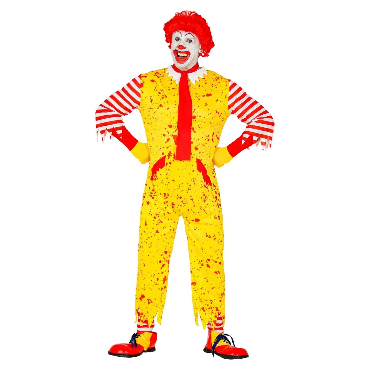 Halloween Kostuum Geel Heren Clown