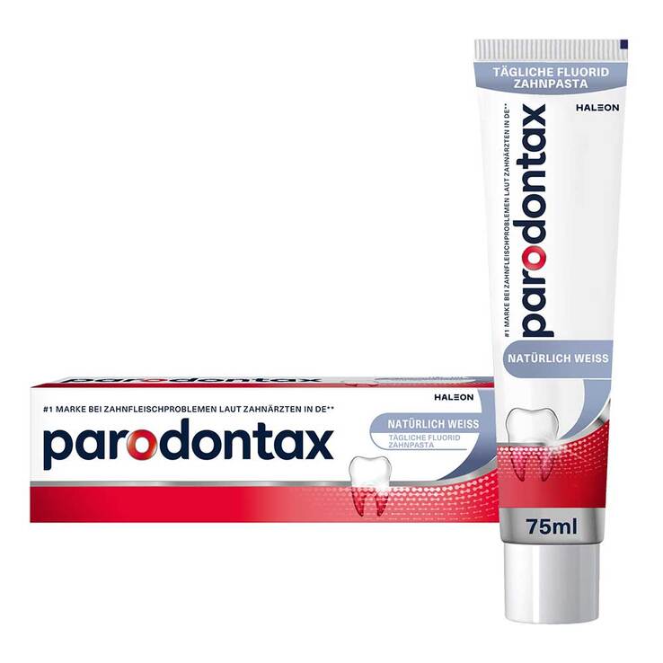 Parodontax natürlich weiß Zahnpasta, 75 ml