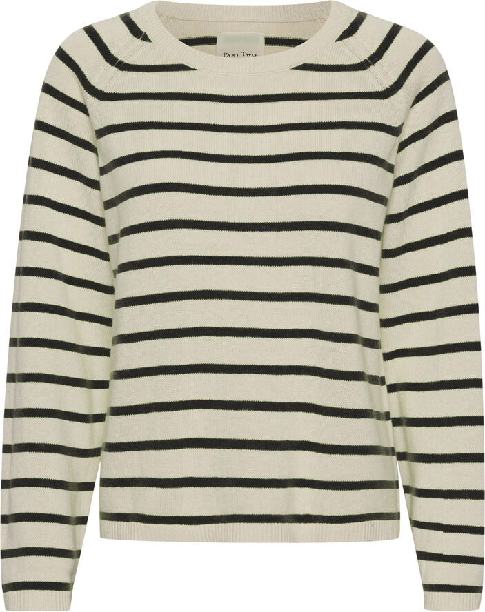 Part Two NielanPW PU Dark navy stripe