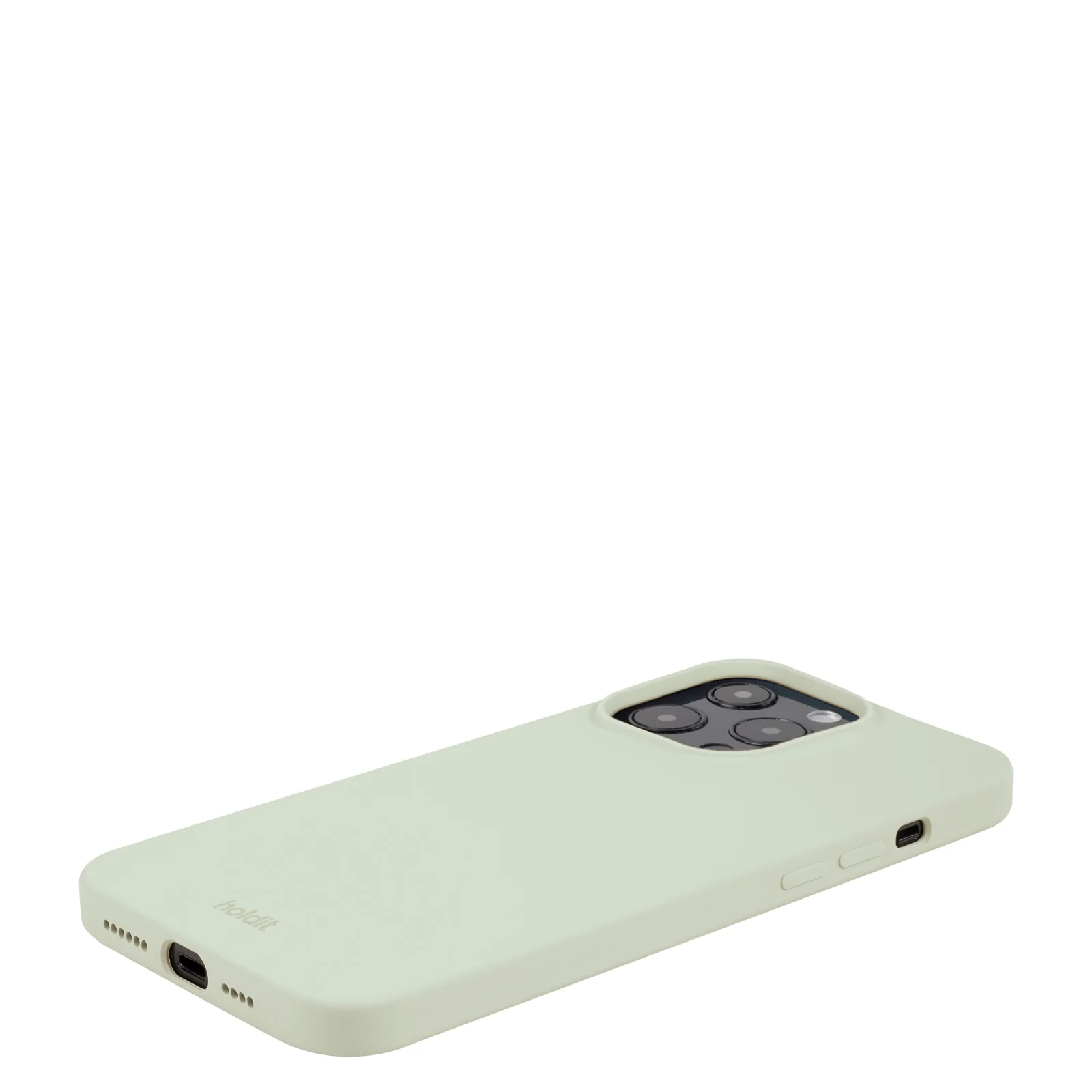 Holdit  iPhone 13 Pro Silicone cover - White Moss