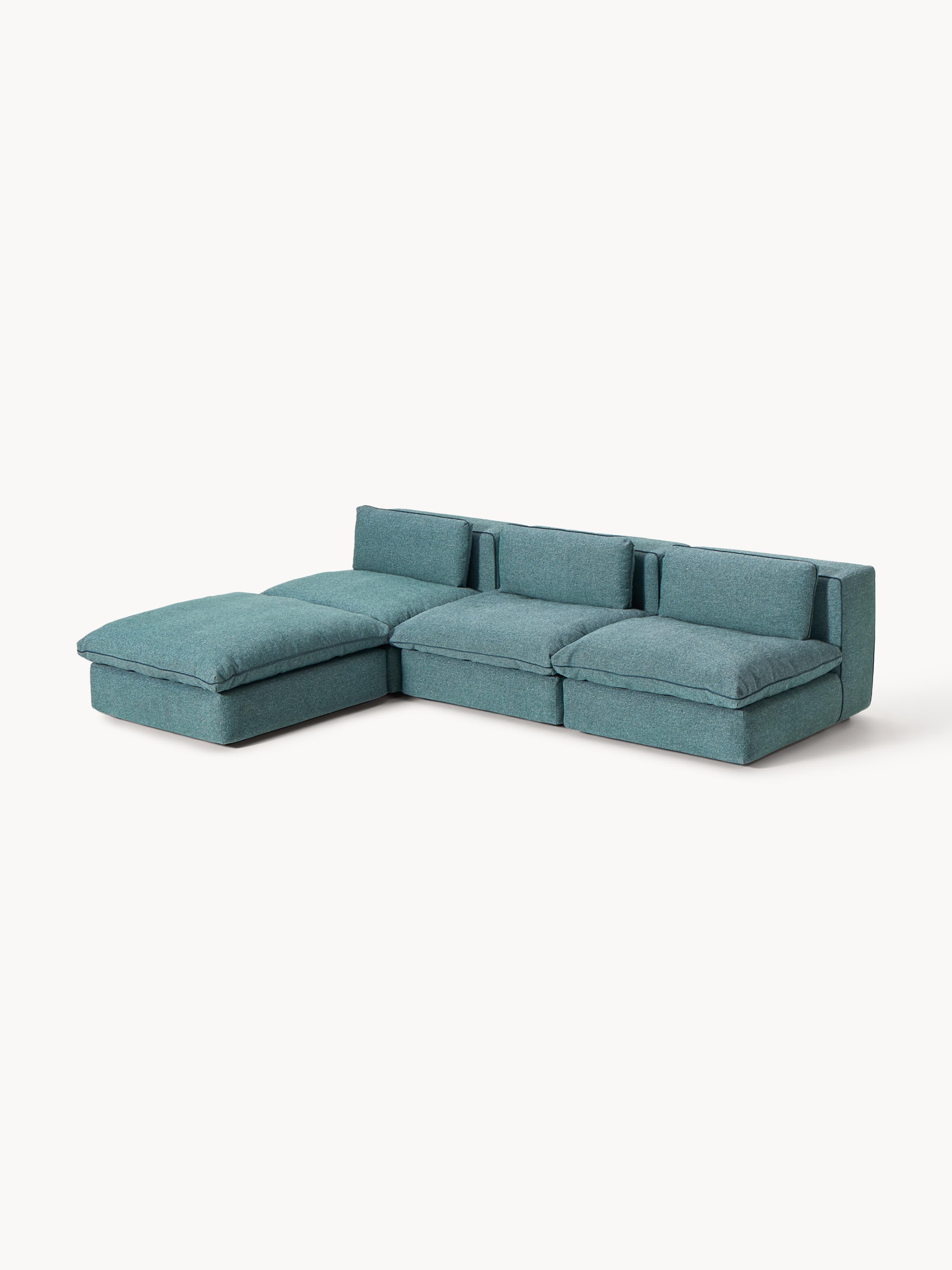 Modulaire bank Felix met poef (links/rechts)