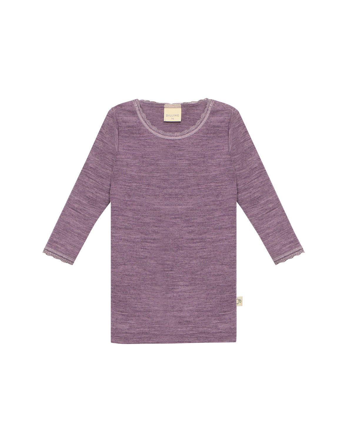 Shirt van merinowol voor baby's