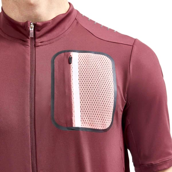 Maillot vélo CRAFT ADV OFFROAD SS JERSEY M TRUFFEL CORAL