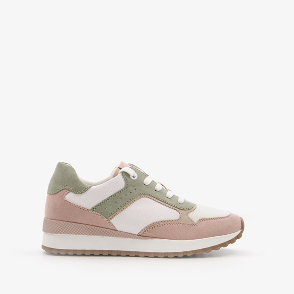 Nova dames sneakers wit/roze