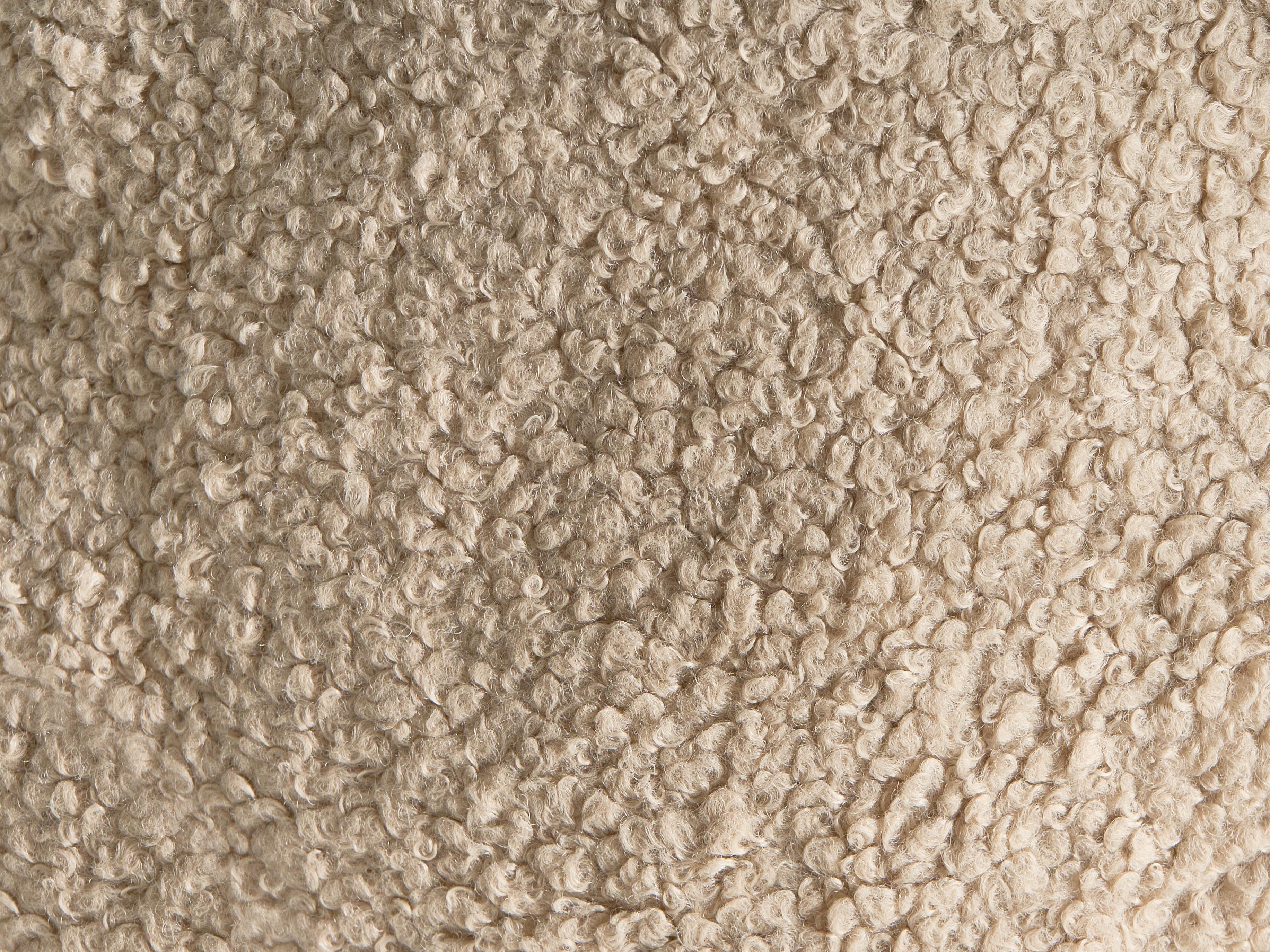 Set van 3 sierkussens WINTERLAND Bouclé 30 x 35 cm 45 x 25 cm Lichtbeige kerstmotief