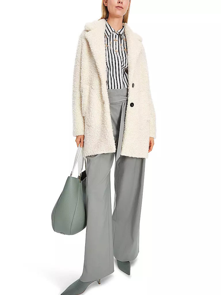 MARC CAIN Strickmantel beige