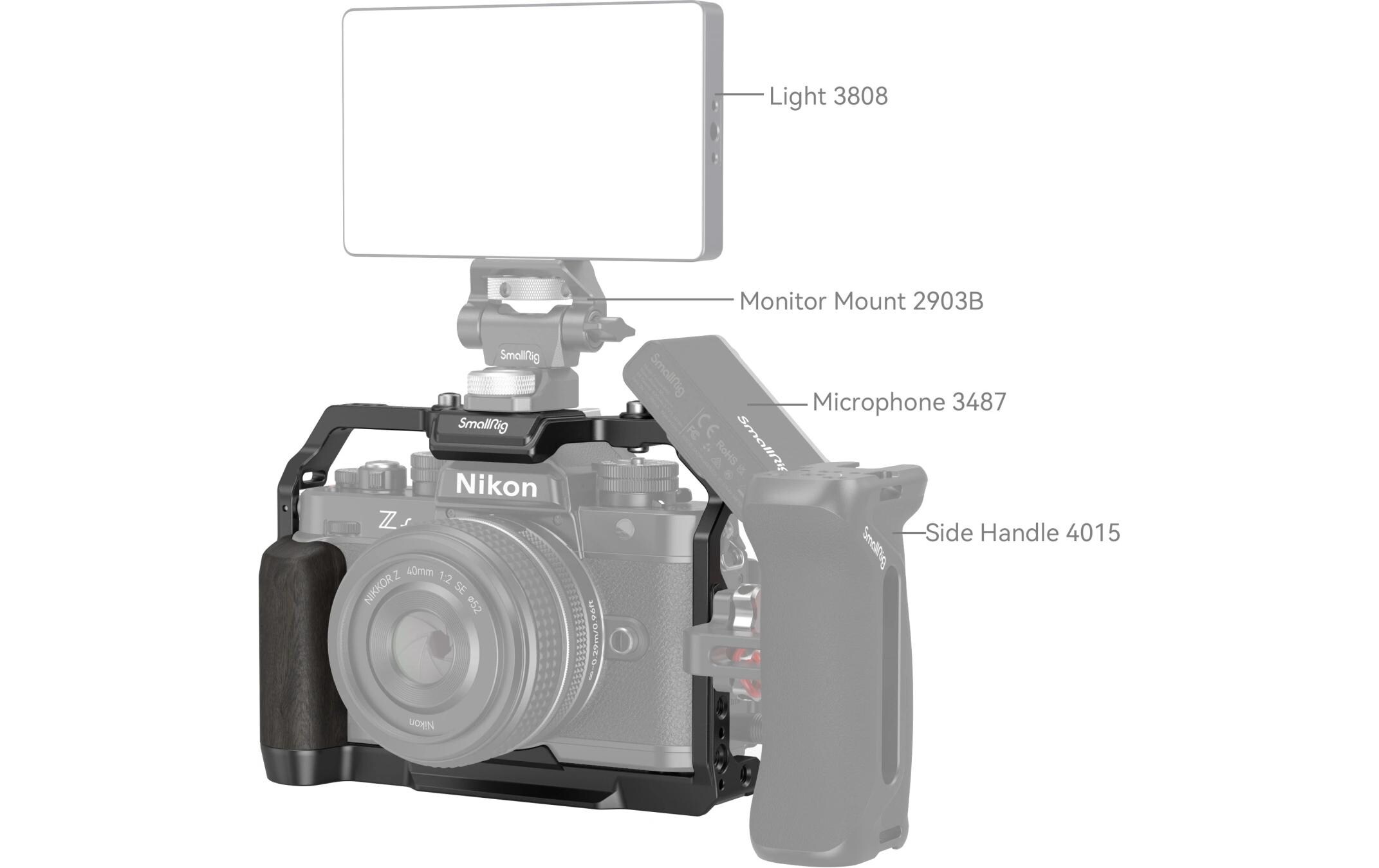 Cage Nikon Z fAll-in-One Vollcage