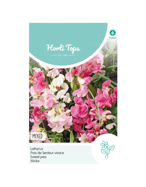 Hortitops Lathyrus - Brede Lathyrus Gemengd - Bloemenzaden - 2 g