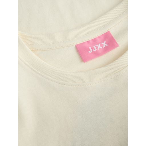 JJXX Sandra Loose T-shirt, Egret, XL