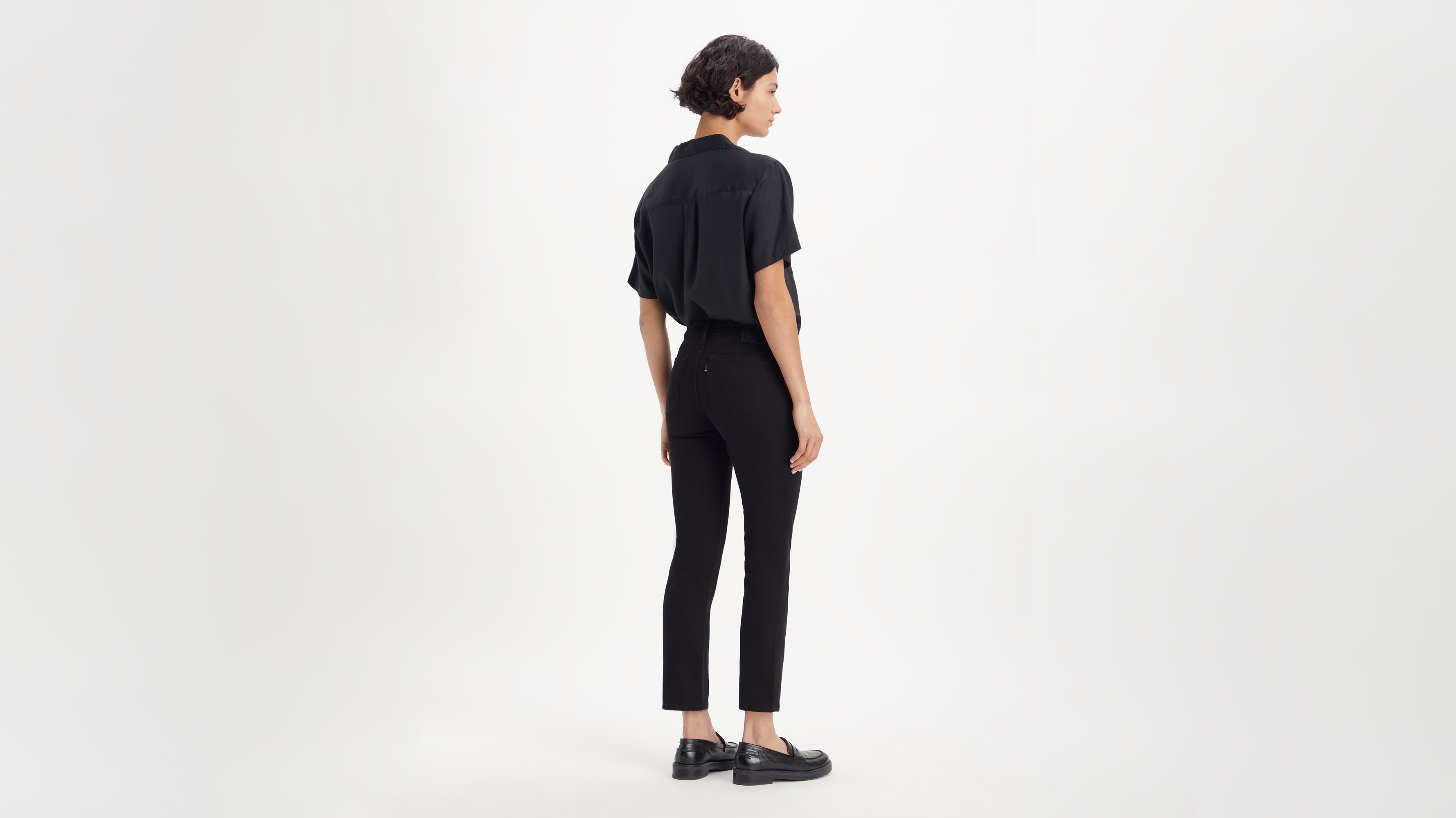 Jean 712™ slim poche passepoilée - Night Is Black - Noir