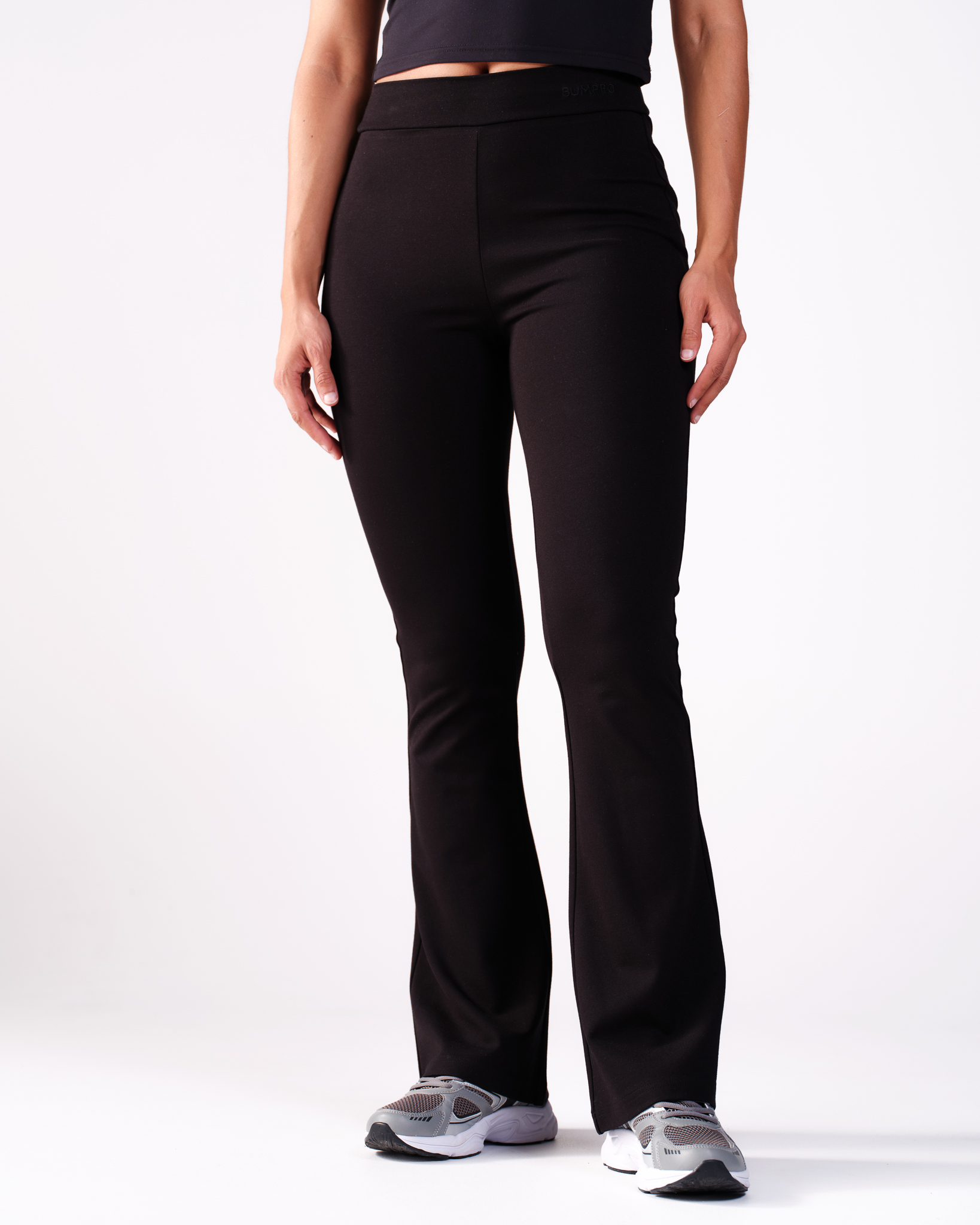 Bumpro Everyday Flare Pants Black