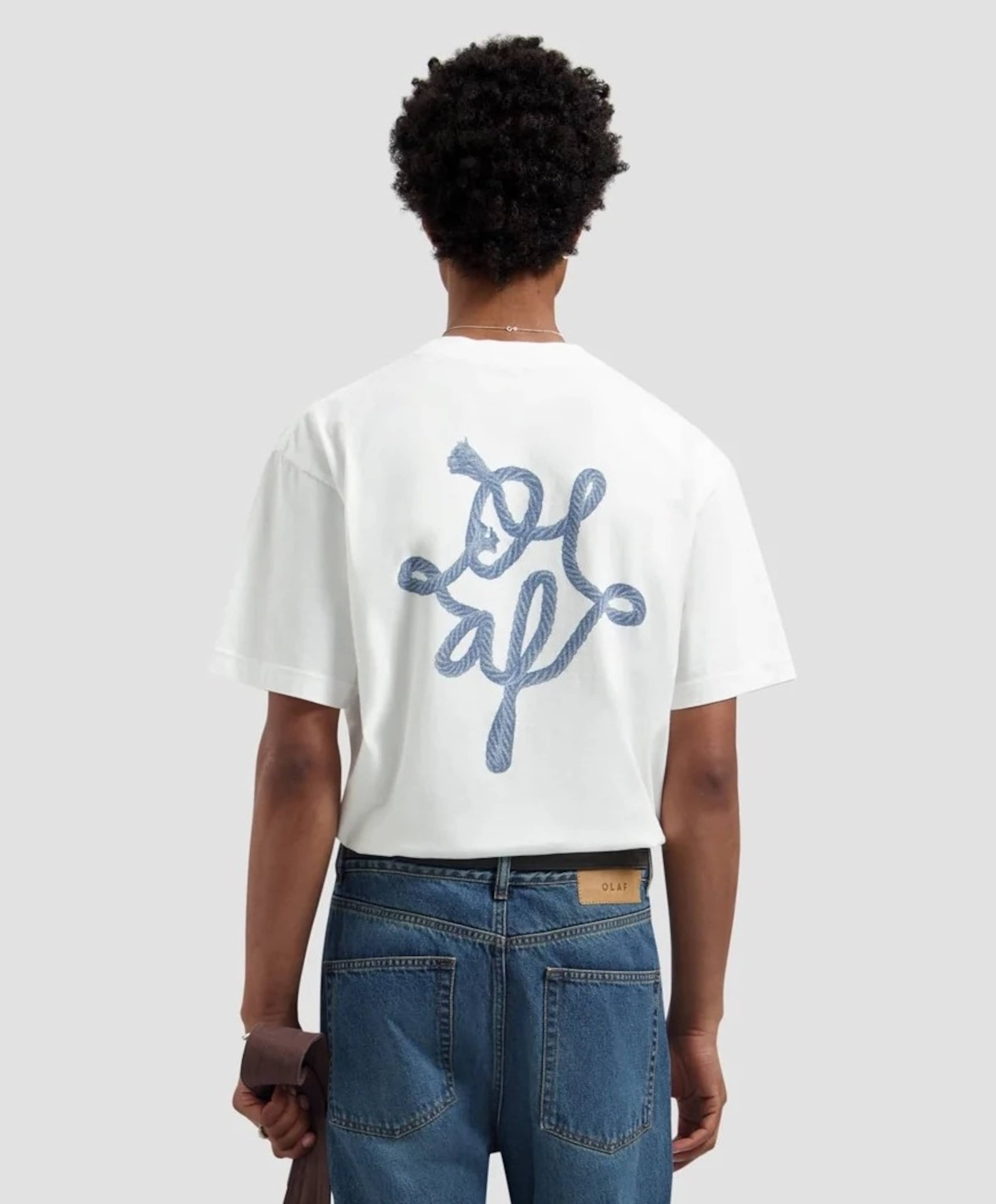 Olaf Heren T-shirt wit