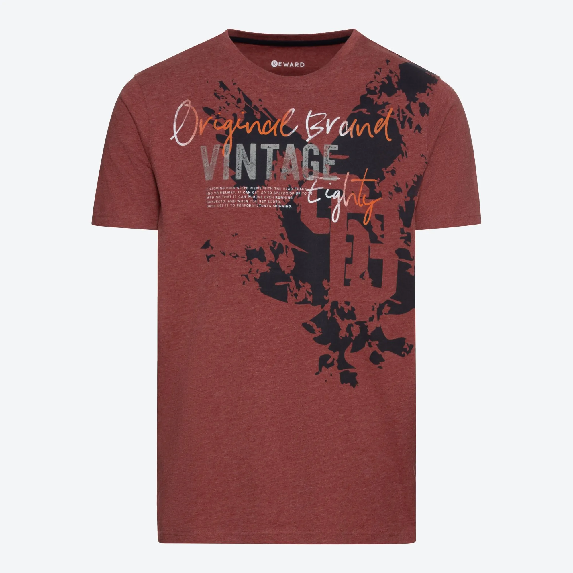 Herren-T-Shirt mit tollem Frontaufdruck
