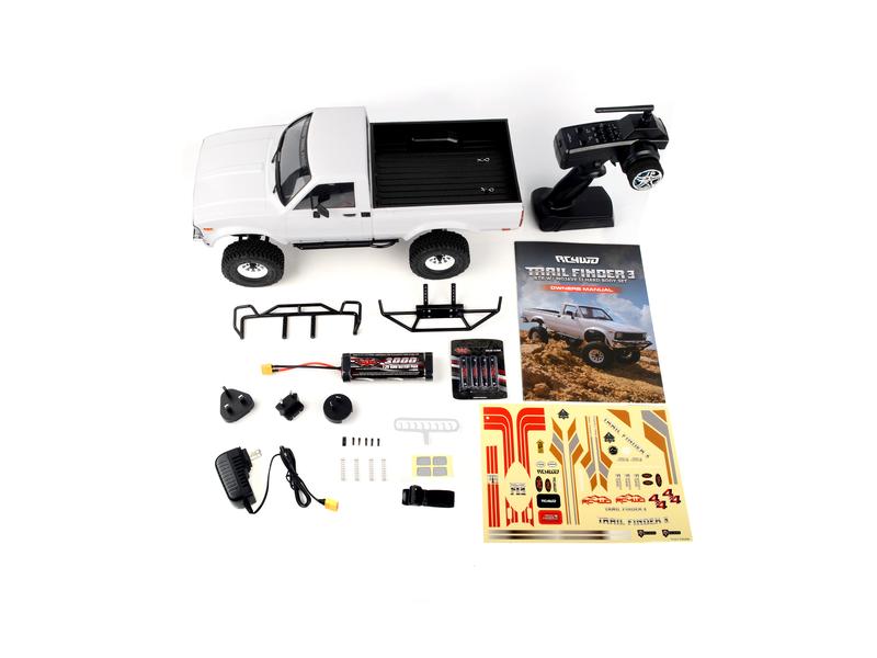 RC4WD Scale Crawler Trail Finder 3 Mojave II RTR, 1:10 Trailfinder 3 Crawler Chassis mit Mojave II Hardbody Karosserie im RTR Set