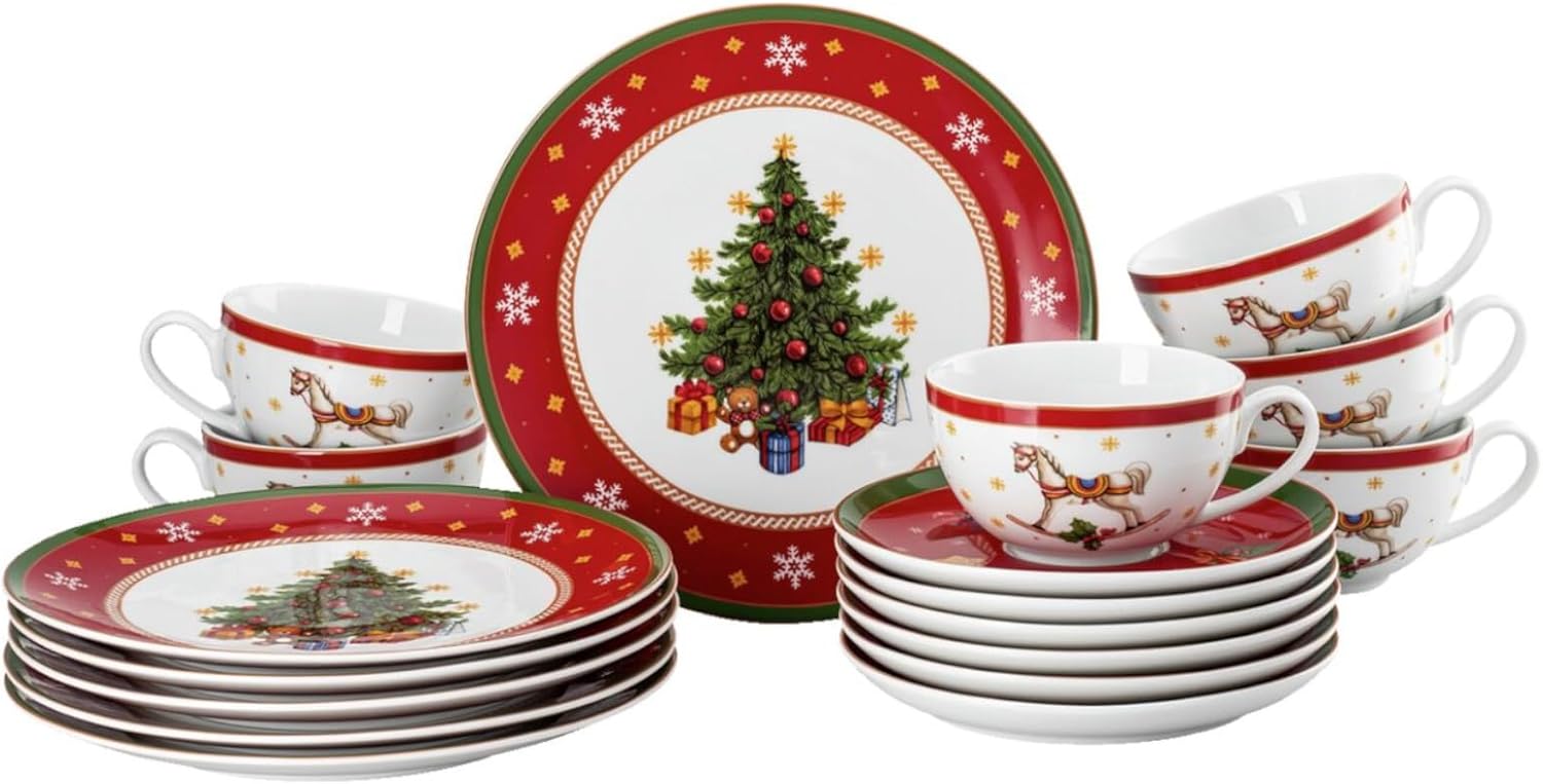 Hutschenreuther Happy Wintertime Kaffeeset/Kombi 18tlg
