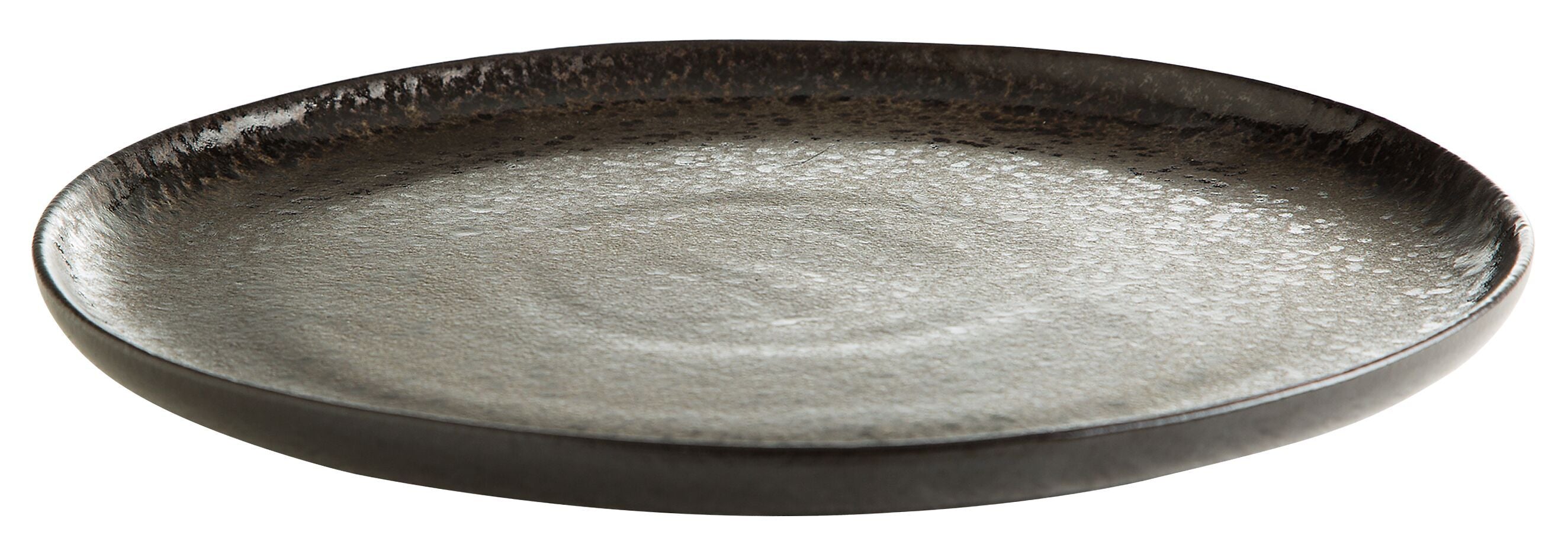 OEIRAS SPEISETELLER SCHWARZ D28CM - Schwarz / H: 2.0 cm