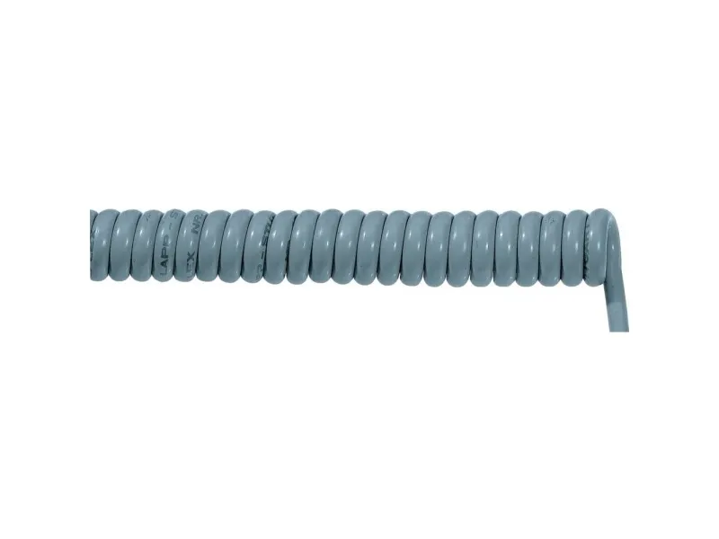 Lapp ÖLFLEX Spiral 400 P, 1,5 m, Grå, PVC, 3000 V, 1,5 mm², 5 - 50 °C