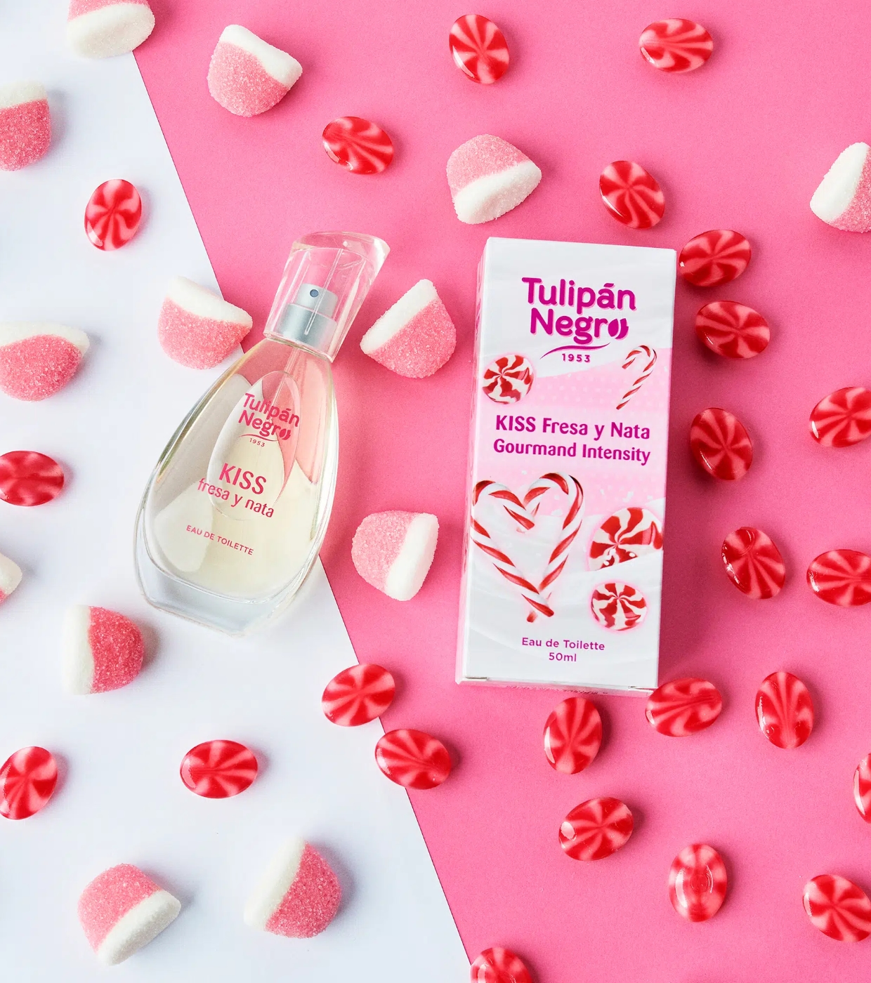 Tulipán Negro - *Gourmand Intensity* - Eau de Cologne - KISS Morango e Creme
