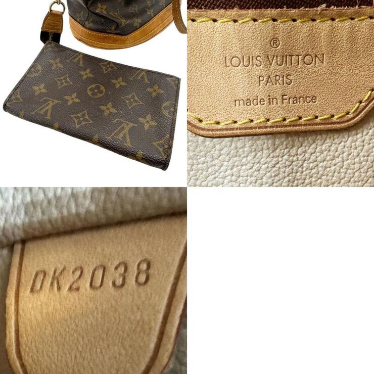 Louis Vuitton Vintage Louis Vuitton Bucket Bag Brown