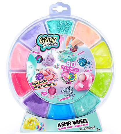 Crazy Sensations S?t - Crazy ASMR Wheel - 10 stk.