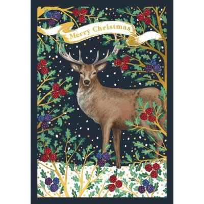 Happy Christmas Deer Card
