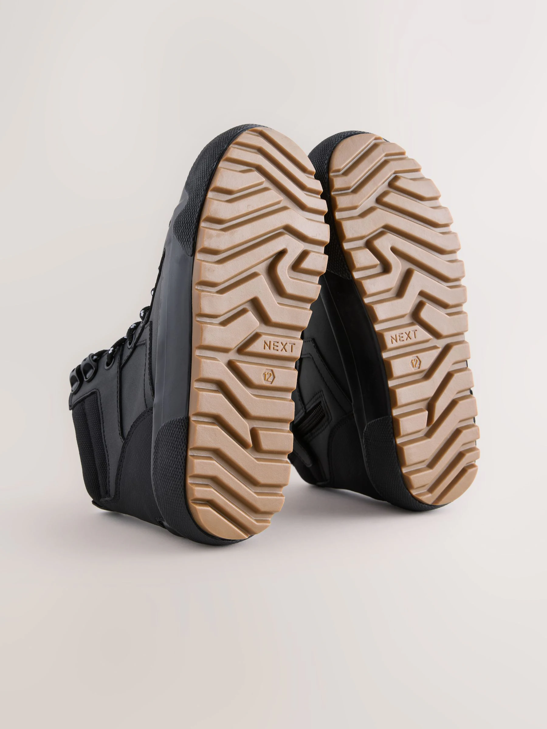 Zwart - Warm gevoerde hoge boots