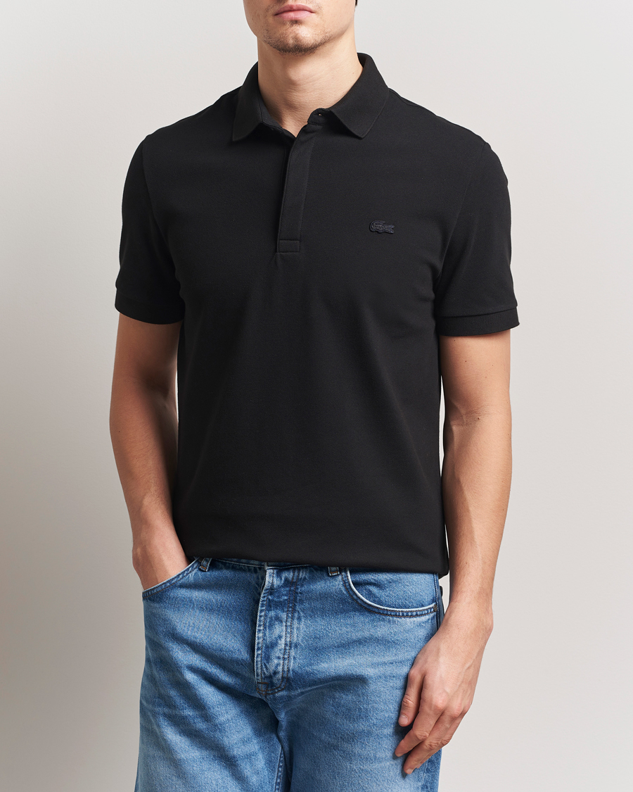 Lacoste Paris Polo Piké Black