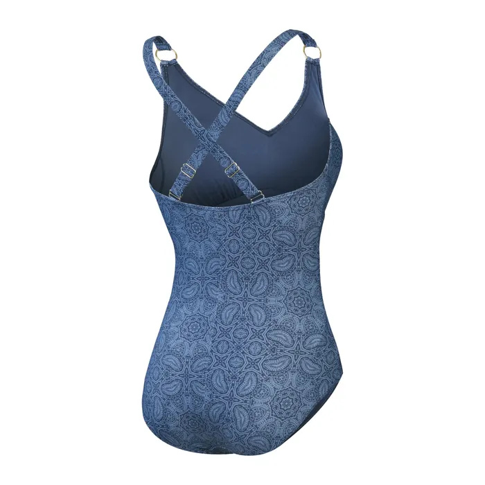 Speedo ECO Print Shaping Badpak Dames (plussize)