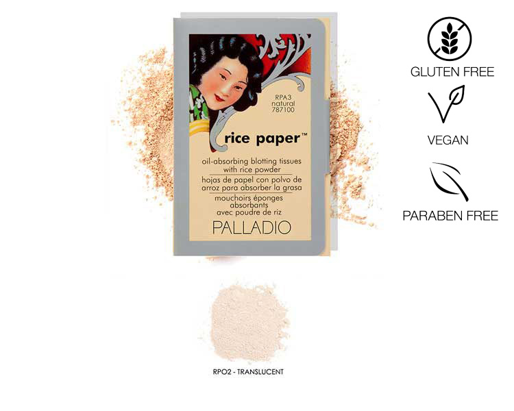 Palladio - Rice Paper - Puderpapier Translucent