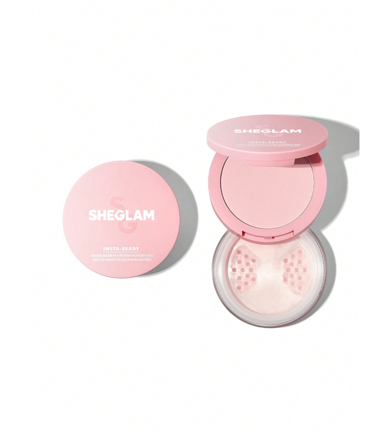 SHEGLAM - Pó fixador para rosto e contorno Insta-Ready - Bubblegum