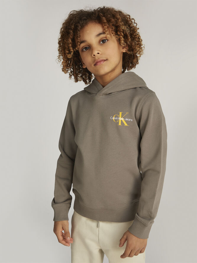 Calvin Klein SMALL MONOGRAM HOODIE Falcon
