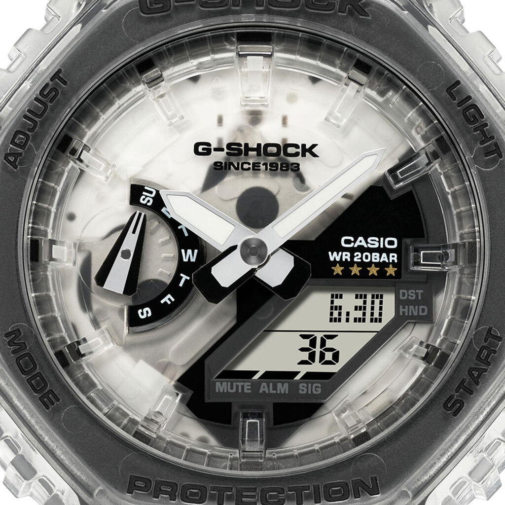 Montre Casio G-shock Bicolore Blanc / Noir