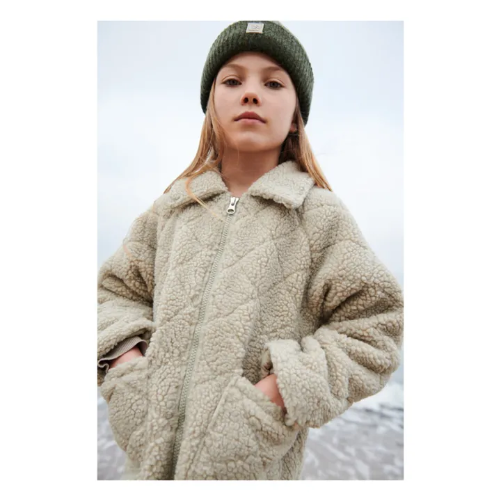 Liewood Veste Matières Recyclées Façon Fourrure Hartvig | Beige