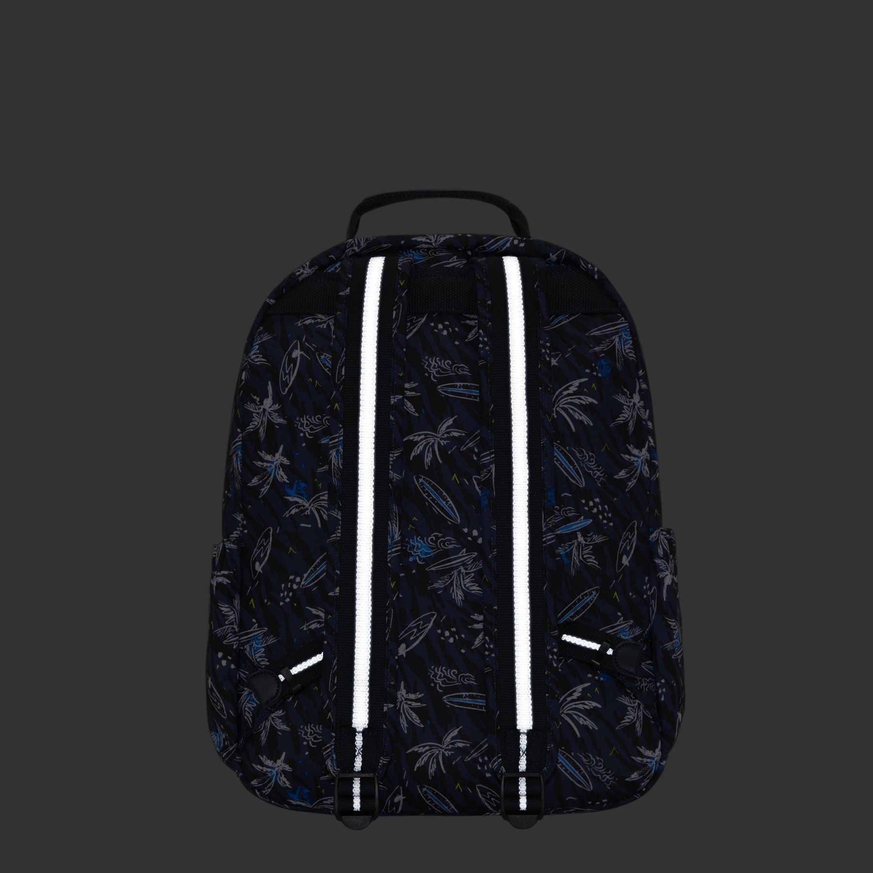 SEOUL Grand Sac à Dos Avec Protection Pour Ordinateur Portable - Surf Sea Print