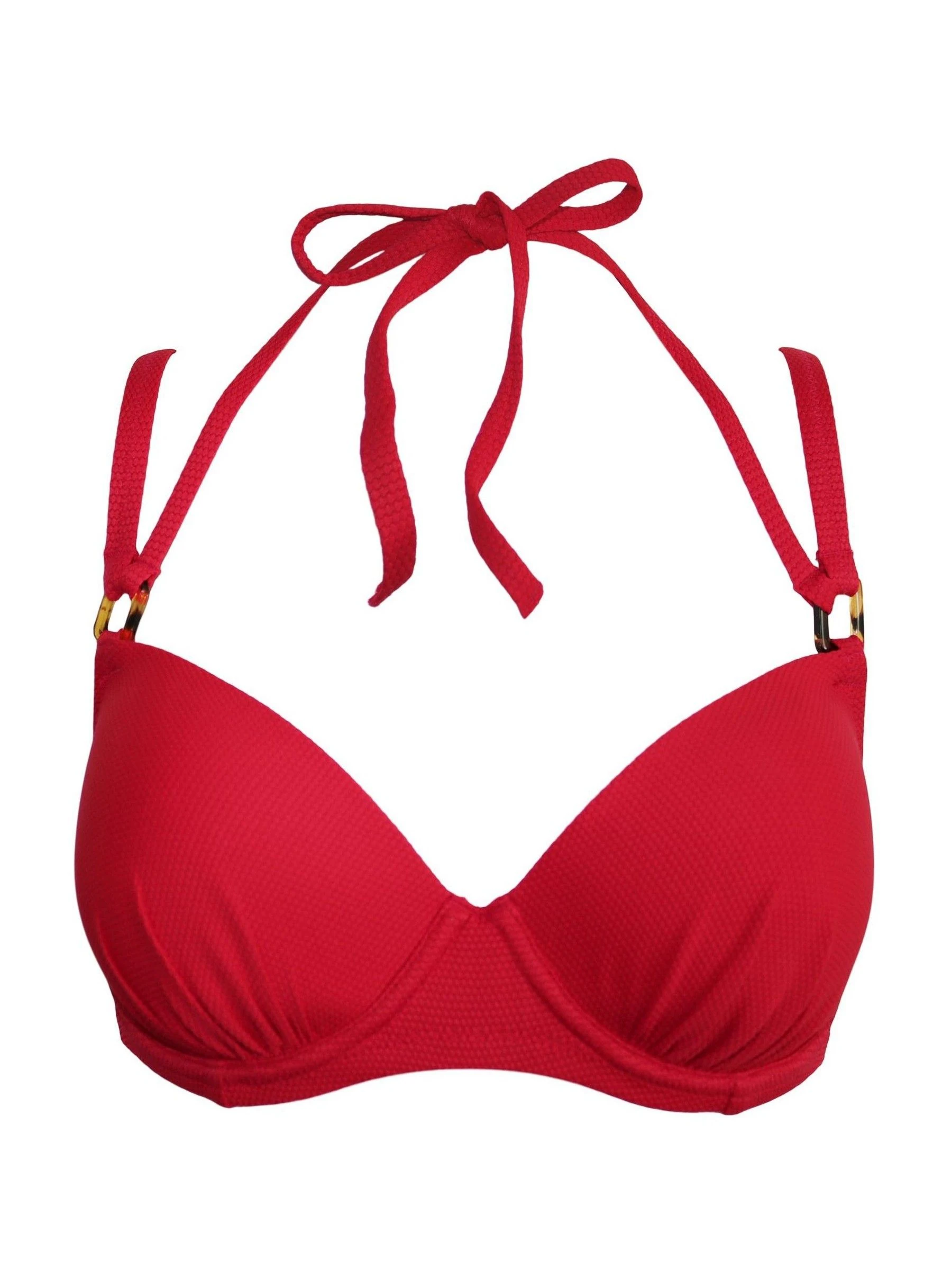 Pour Moi Hawaii Double Strap Halter Bikini Top