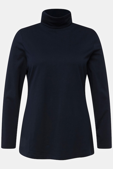 Shirt, Rollkragen, Slim, Langarm