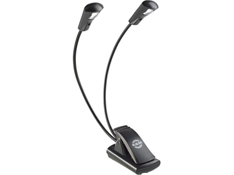 K&M Notenpultleuchte 12243 Notenpultleuchte «Double LED FlexLight»