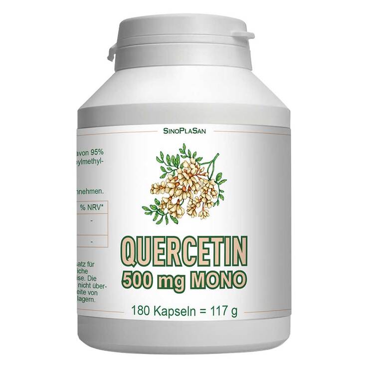 Quercetin 500 mg Mono Kapseln, 180 St