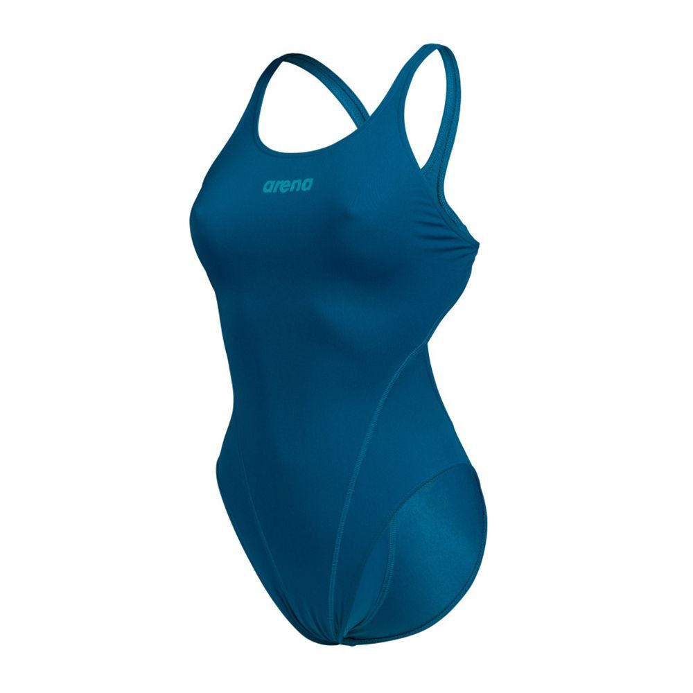 Arena TEAM SWIM TECH SOLID - Maillot de bain 1 pièce Femme blue cosmo