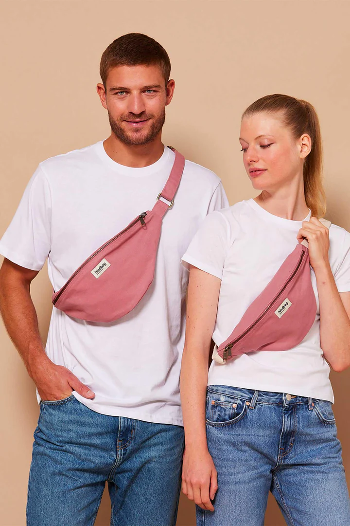 Sac banane L Sasha Rose blush