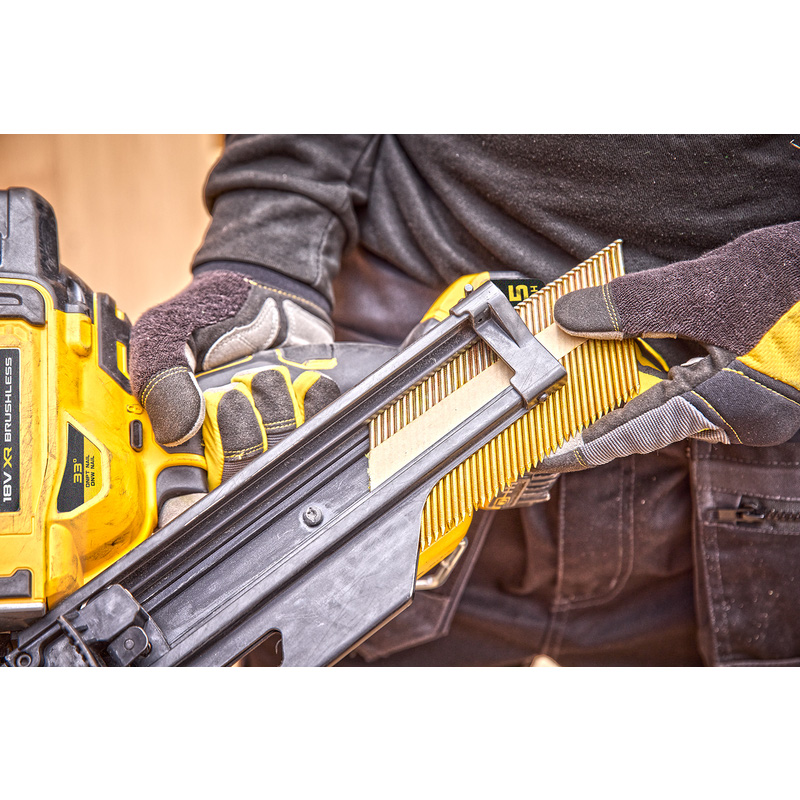 DeWALT DCN930N-XJ 33 18V XR Basic accu constructie tacker enkelshot + bumpfire (body) 18V Li-ion
