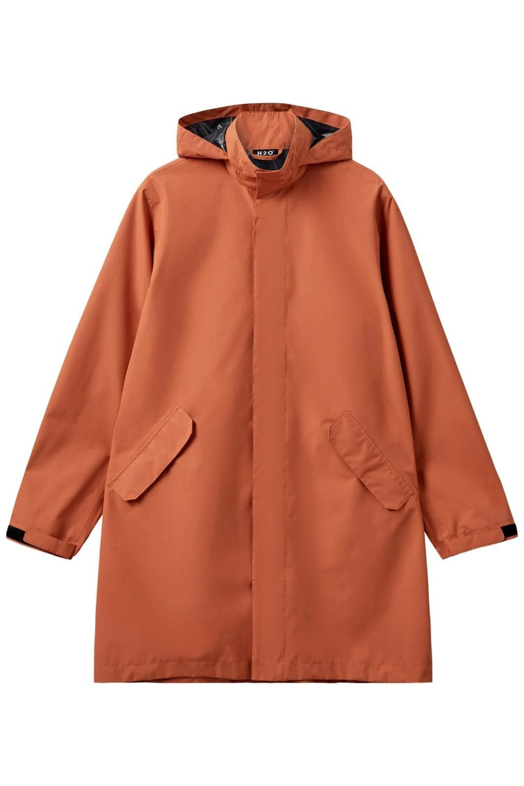 H2O Rømø Lw Rain Long Jacket 2047 autumn leaf