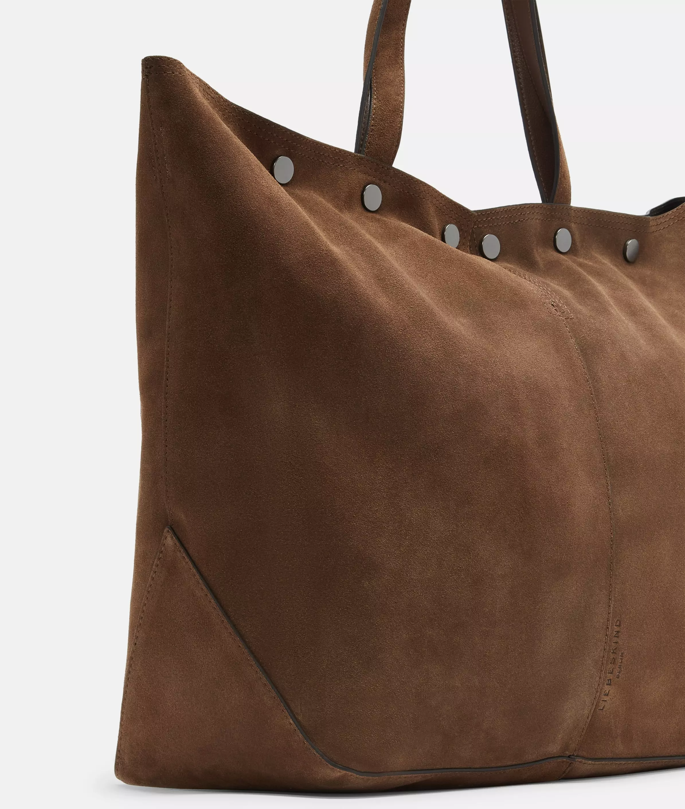 Rive Shopper L Large shopper made from soft suede