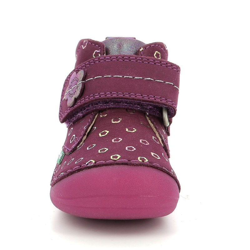 Kickers Kickers Sabio Prune à Fleurs